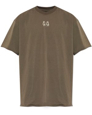 44 Label Group T-Shirt With Printed Logo - Green