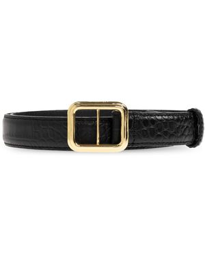 LIE STUDIO Georgia Belt - Black