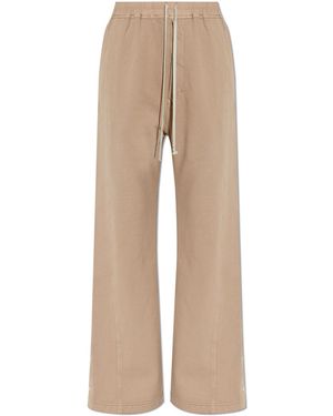 Rick Owens Wide-Leg Joggers - Natural