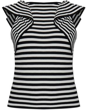 Max Mara "Vieste" Sleeveless Top - Black