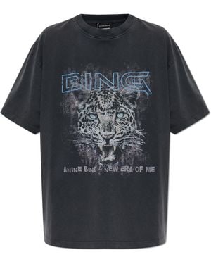 Anine Bing Cade T-Shirt - Black