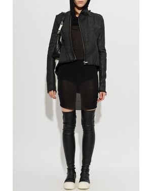 Rick Owens Long Sleeve Dress - Black