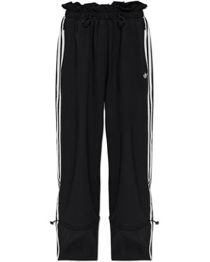 adidas Originals Wide-Leg Trousers - Black