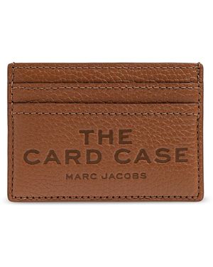Marc Jacobs Leather Card Case - Brown