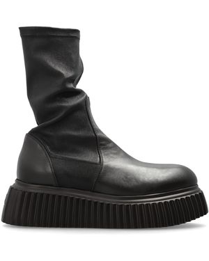 Agl Attilio Giusti Leombruni Platform Ankle Boots 'Milagros' - Black