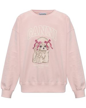 Ganni Wide-Leg Jeans - Multicolour