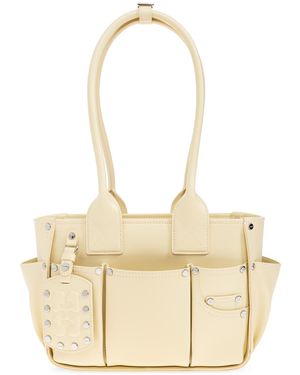 Ganni Shoulder Bag - Natural