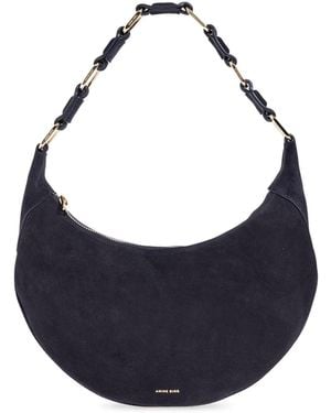 Anine Bing Shoulder Bag "Kate Hobo" - Blue