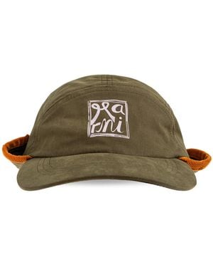 Marni Baseball Cap - Brown