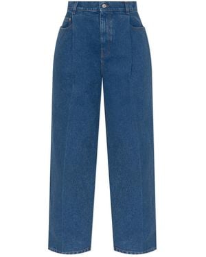 Marni Jeans With Logo - Blue