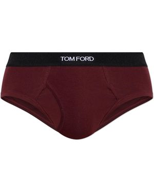 Tom Ford Briefs With Logo - Purple