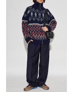 Loewe Wool Sweater - Blue