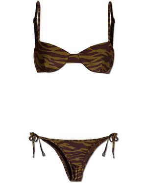 The Attico Two-Piece Swimsuit Collection "Estate Meravigliosa" - White