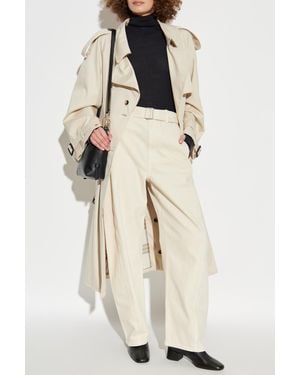 Lemaire High-Waisted Jeans - Natural