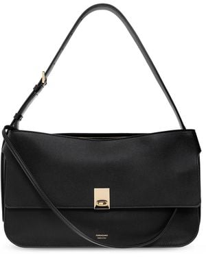 Ferragamo 'Cara Medium' Shoulder Bag - Black
