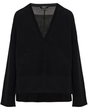 Tom Ford V-Neck Sweater - Black