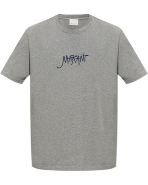 Isabel Marant T-Shirt 'Honore' - Grey