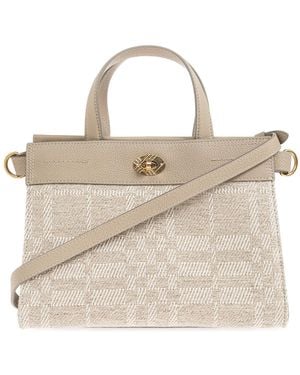 Burberry 'Cotswolds Mini' Bag - Natural