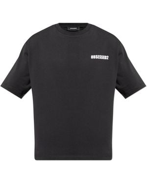 DSquared² Cotton T-Shirt - Black
