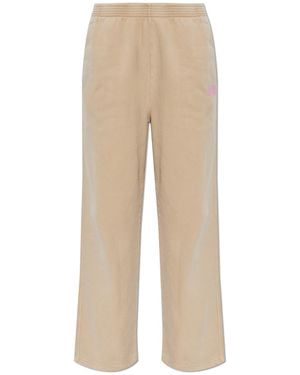 American Vintage 'Plizzy' Joggers - Natural