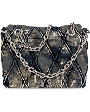 DIESEL 'Charm-D Shoulder M' Bag - Black