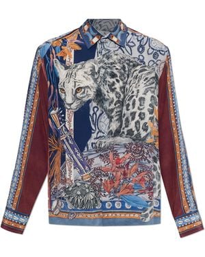 Etro Silk Shirt - Blue