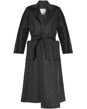 Max Mara Cashmere Coat 'Ludmilla' - Black