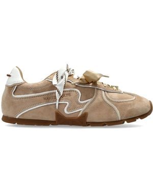 Naked Wolfe Suede Sports Shoes 'Adored' - Brown