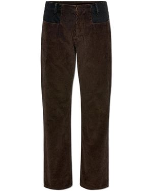 Maison Margiela Corduroy Trousers - Black