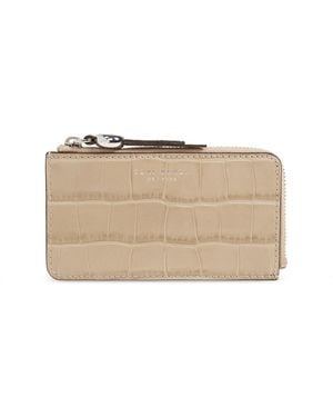 Tory Burch 'Romy' Card Case - Natural