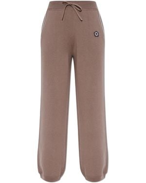 KENZO Wide-Leg Trousers - Brown