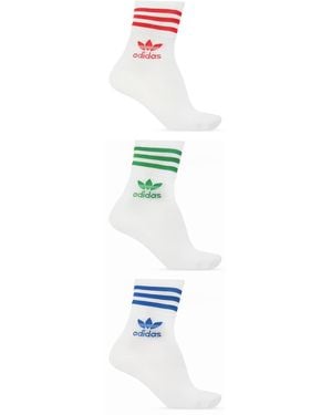 adidas Originals Logo Socks 3-pack - Blue