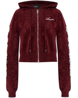 Amiri Sweatshirt With Logo - Red