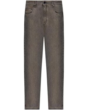 Fendi Jeans With 'Vintage' Effect - Grey