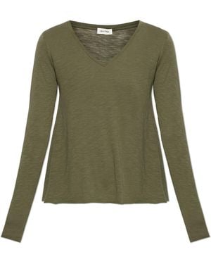 American Vintage Long Sleeve Top - Green