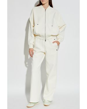 Moose Knuckles Zip-Up Sweatshirt - White