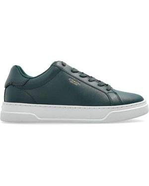 COACH Sports Shoes With Logo - Blue