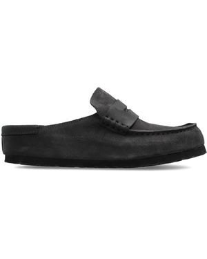 Birkenstock 'Naples Wrapped Double Stitch' Shoes - Black