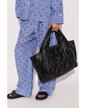 Munthe "Lix Croco" Bag - Blue