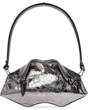 McQueen "Manta" Bag - Metallic