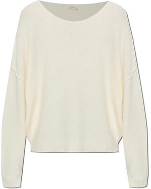 American Vintage Loose-Fit Jumper - White