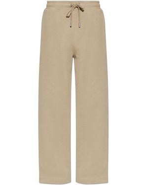 Ami Paris Wide-Leg Joggers - Natural