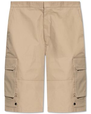 Ami Paris Logo Shorts - Natural