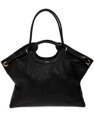 Balmain Leather Bag - Black