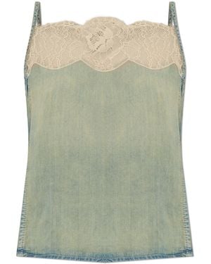 DIESEL Top 'De-Mery-S' - Green
