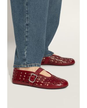Alaïa Ballerinas Vienne - Red