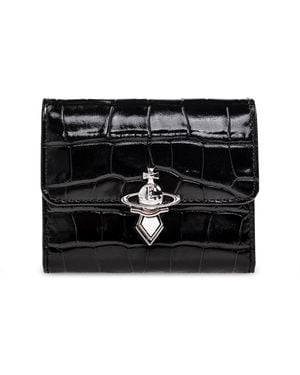 Vivienne Westwood Leather Wallet - Black