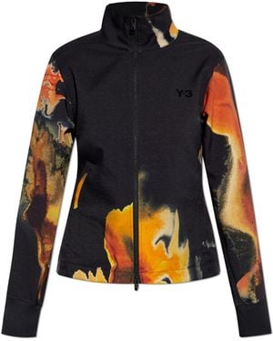 Y-3 Sweatshirt With Print - Blue