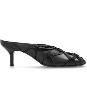IRO Heeled Mules "Corset" - Black