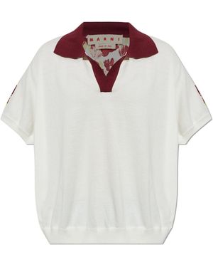 Marni Polo Made From Combined Materials - Natural
